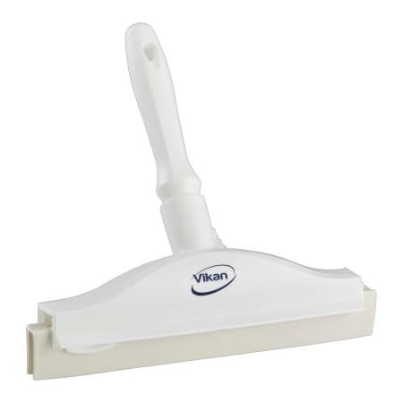 Remco Vikan 10in Double Blade Ultra Hygiene Squeegee, White 77115